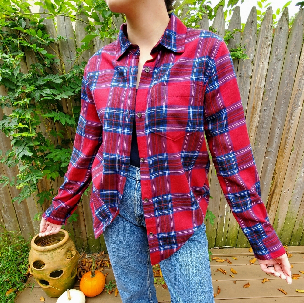 Plaid Flannel NWOT